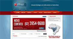 Desktop Screenshot of fenixpaineis.com.br