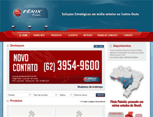 Tablet Screenshot of fenixpaineis.com.br